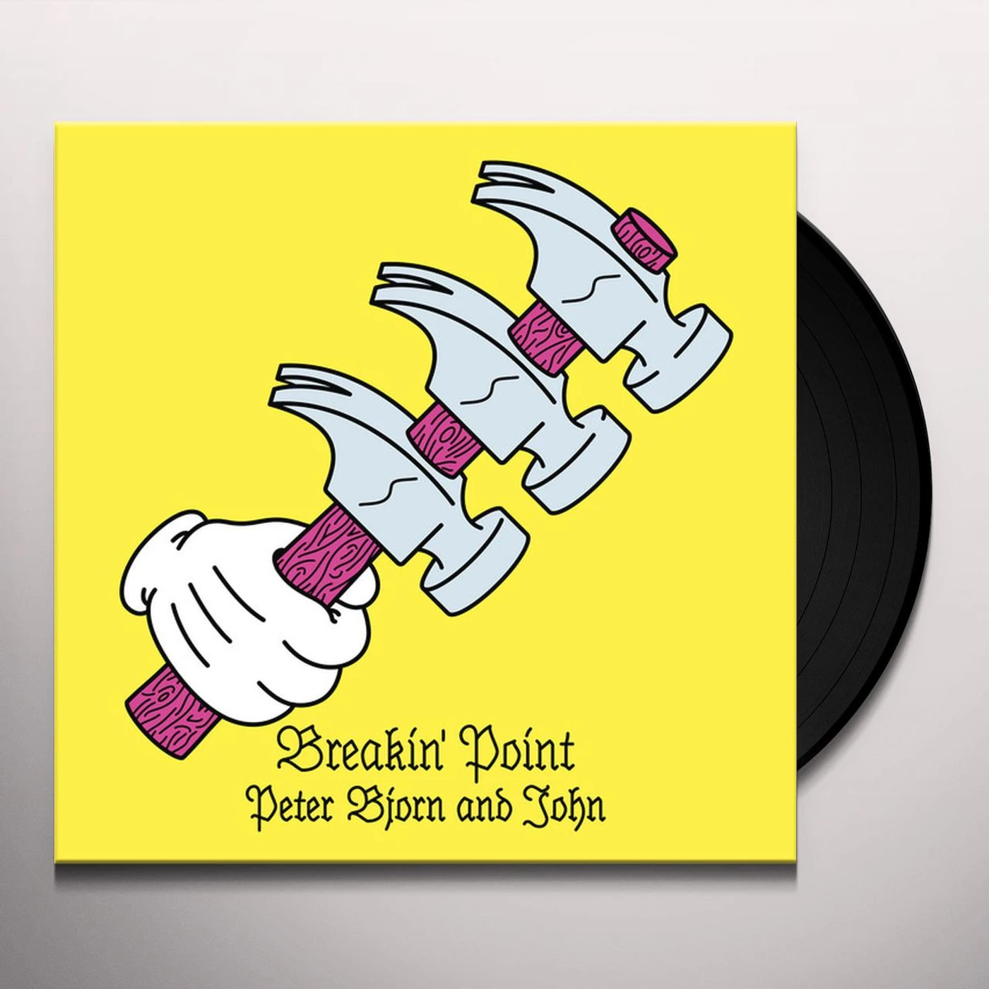 Peter Bjorn and John BREAKIN POINT Vinyl Record