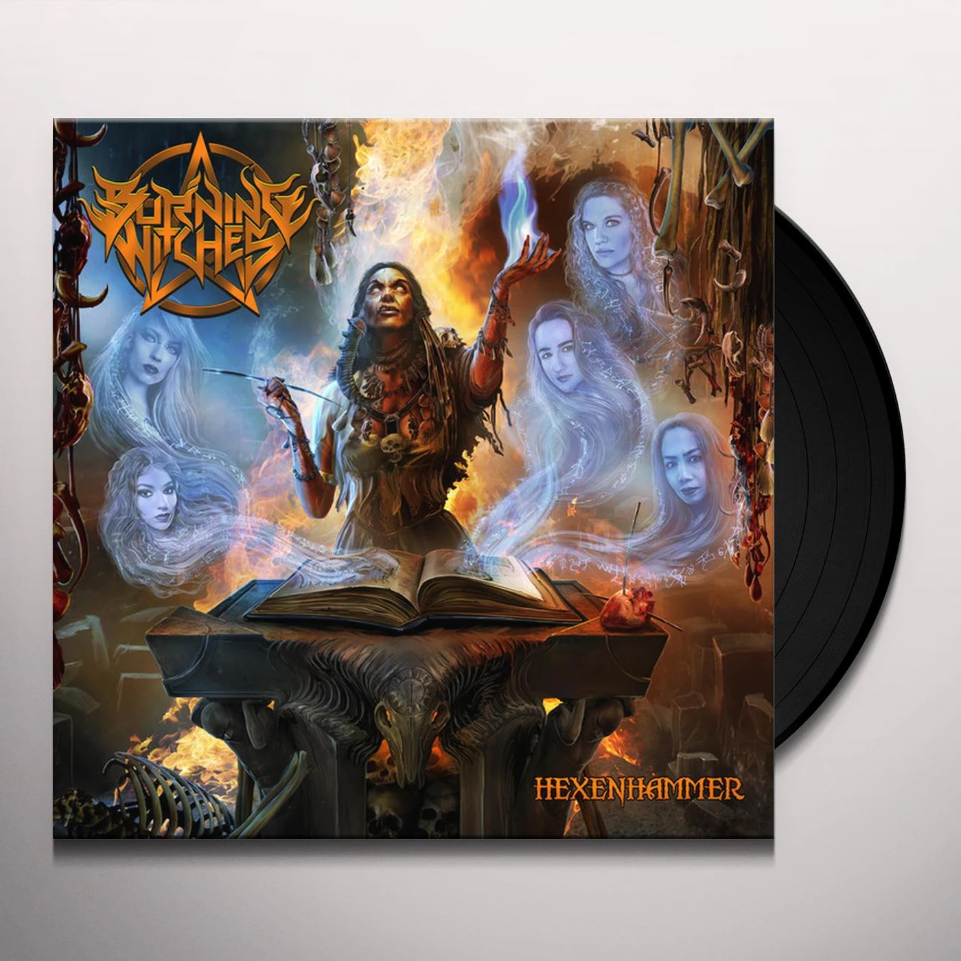 Burning Witches HEXENHAMMER Vinyl Record