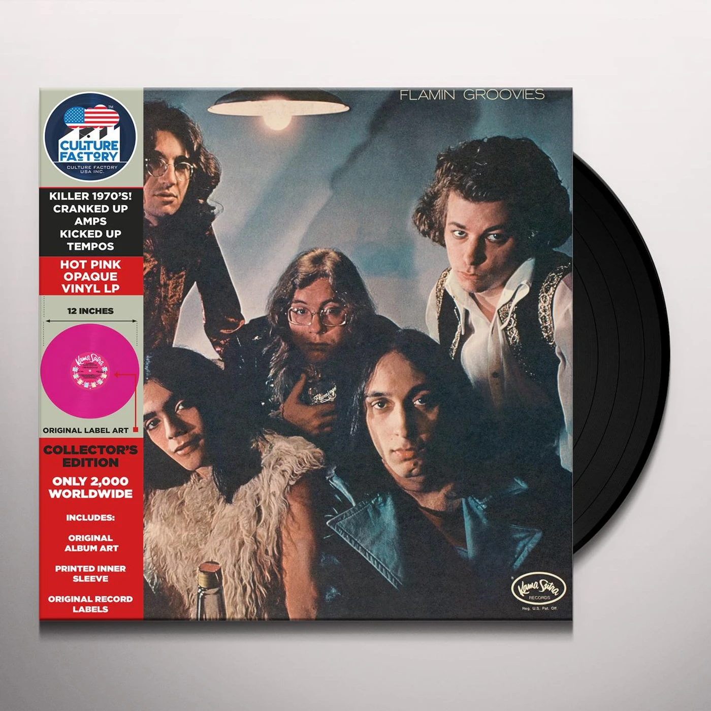 Flamin' Groovies Flamingo Vinyl Record