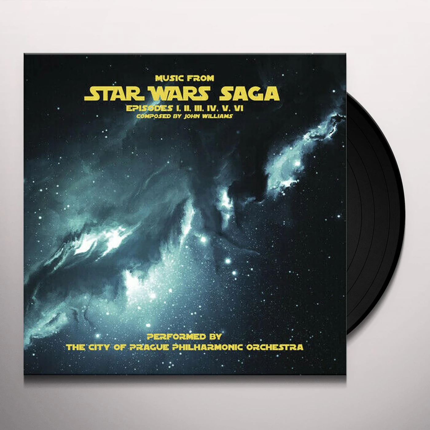 The City of Prague Philharmonic Orchestra MUSIC FROM STAR WARS SAGA (GREY VINYL) Vinyl Record