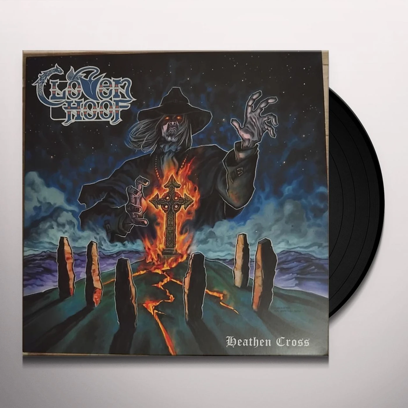 Cloven Hoof HEATHEN CROSS Vinyl Record