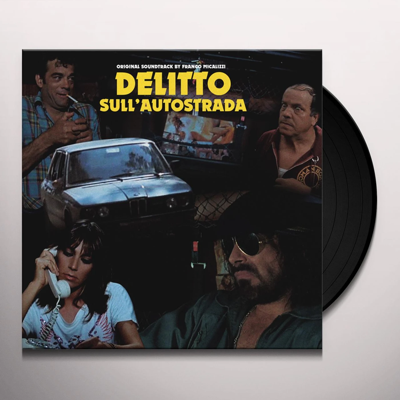 Franco Micalizzi DELITTO SULL'AUTOSTRADA Original Soundtrack (IMPORT) Vinyl Record