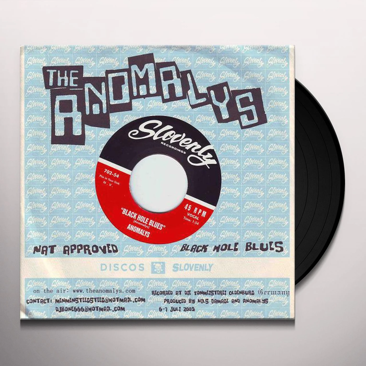The Anomalys BLACK HOLE BLUES Vinyl Record