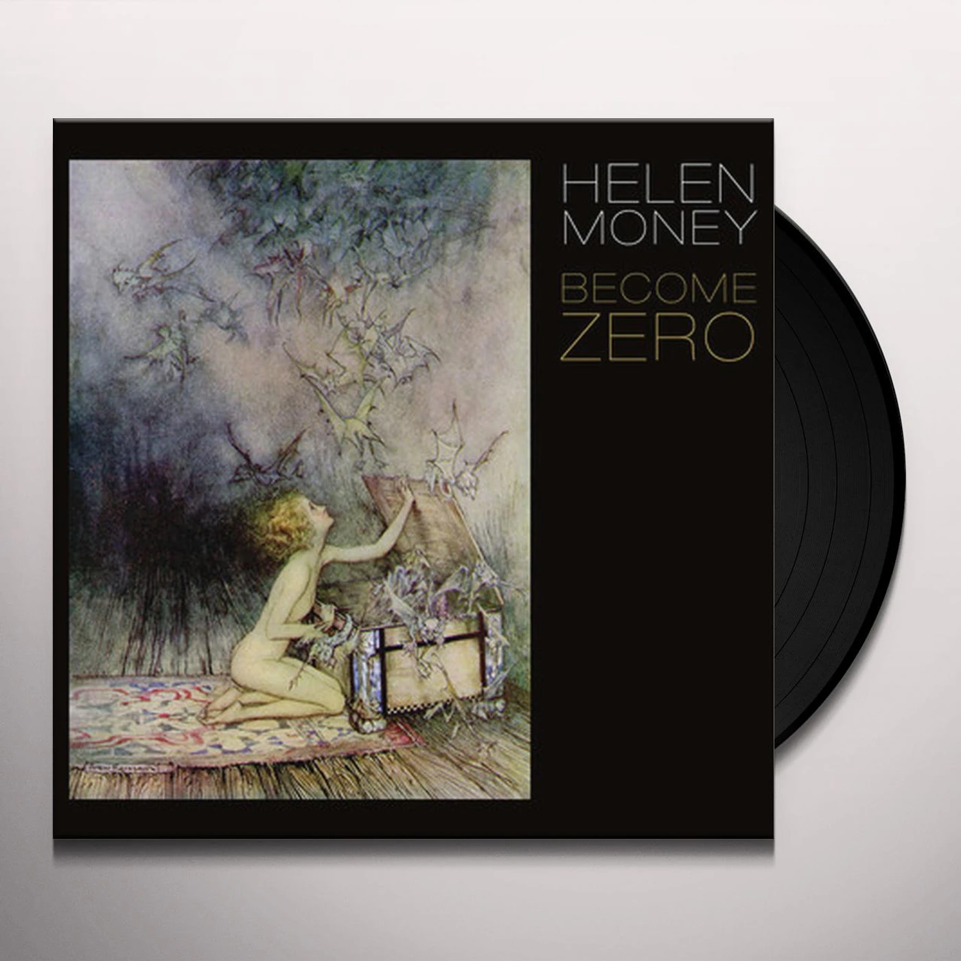 Helen Money BECOME ZERO (DL CARD) Vinyl Record