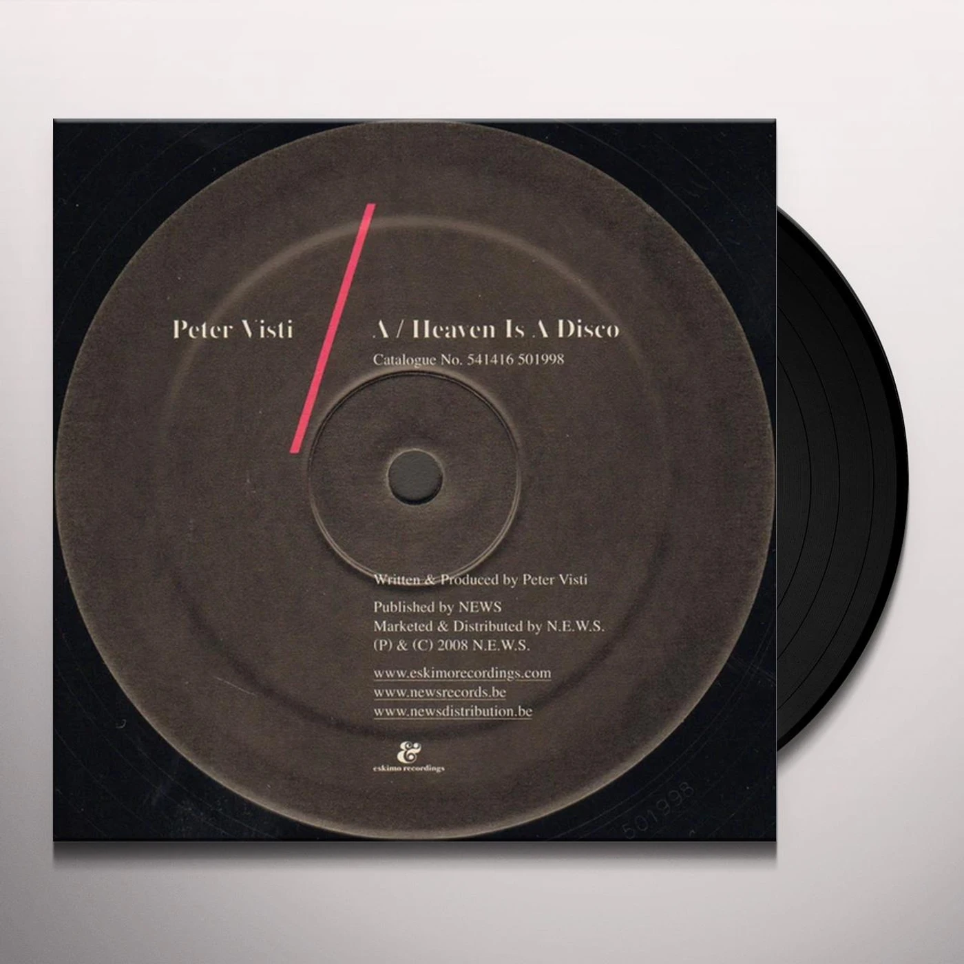 Peter Visti HEAVEN IS A DISCO Vinyl Record