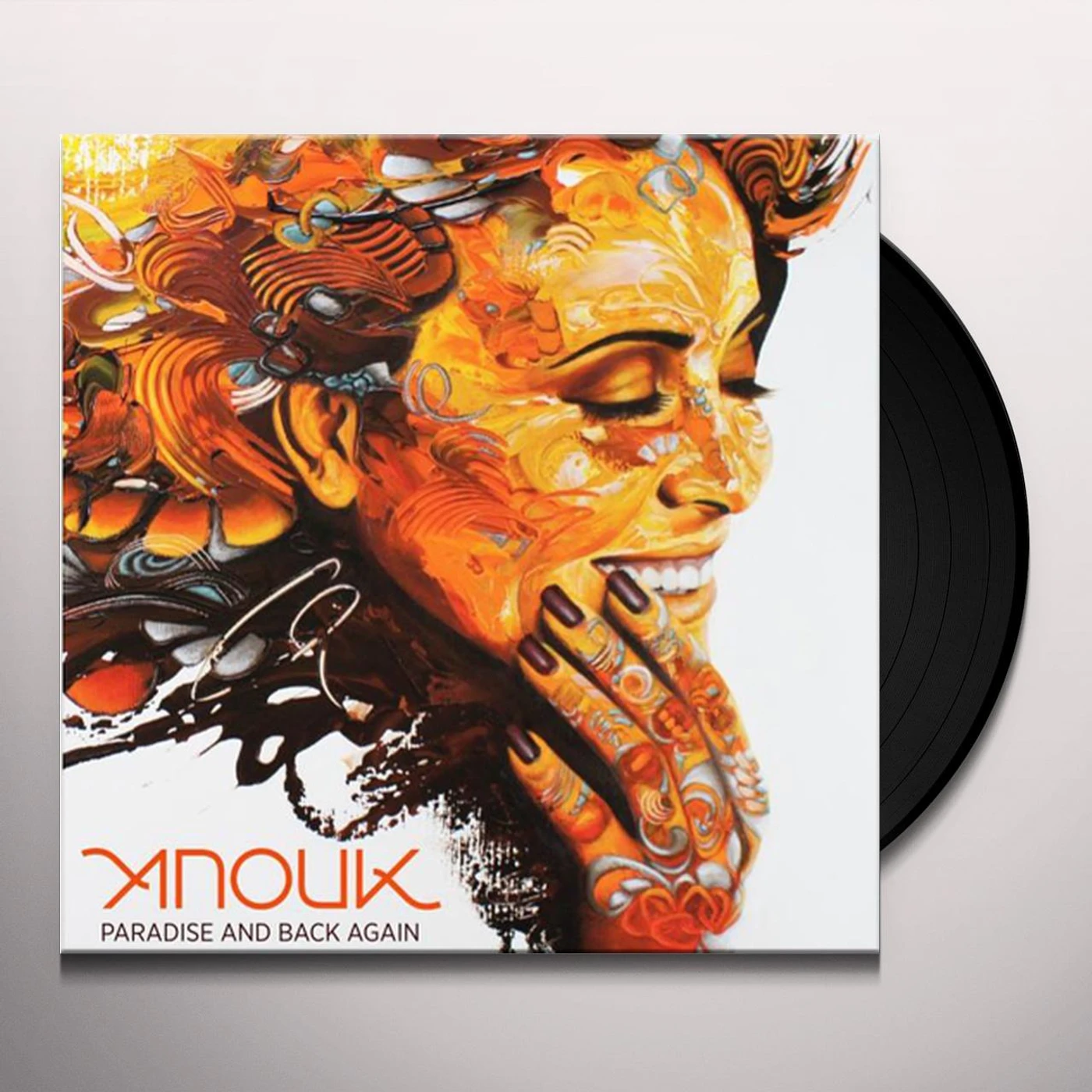 Anouk PARADISE & BACK AGAIN Vinyl Record - Holland Release