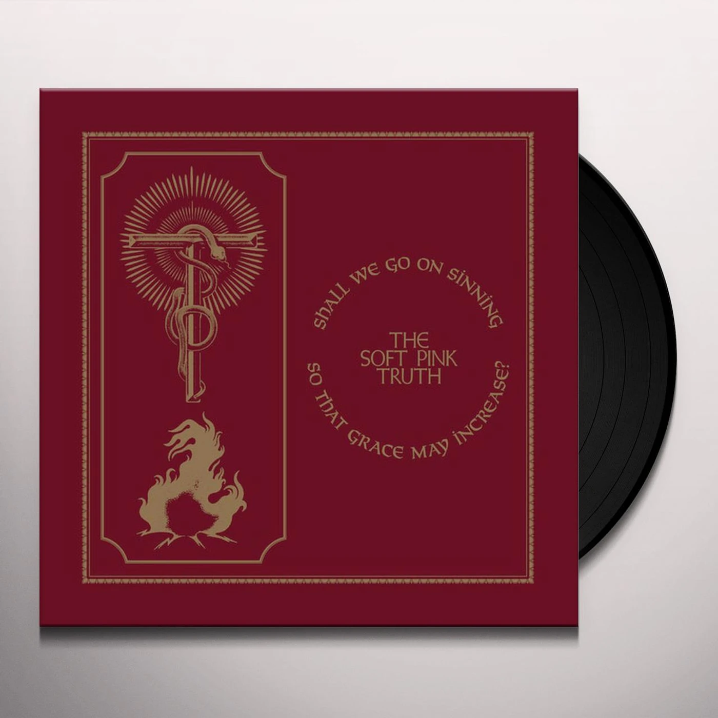 Soft Pink Truth SHALL WE GO ON SINNING SO THAT GRACE MAY INCREASE? Vinyl Record