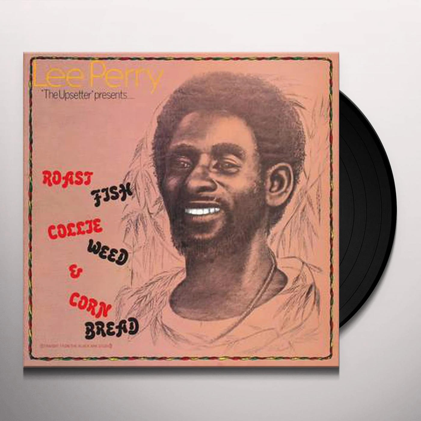 Lee Perry ROAST FISH COLLIE WEED & CORNBREAD (180G/ORANGE VINYL) Vinyl Record