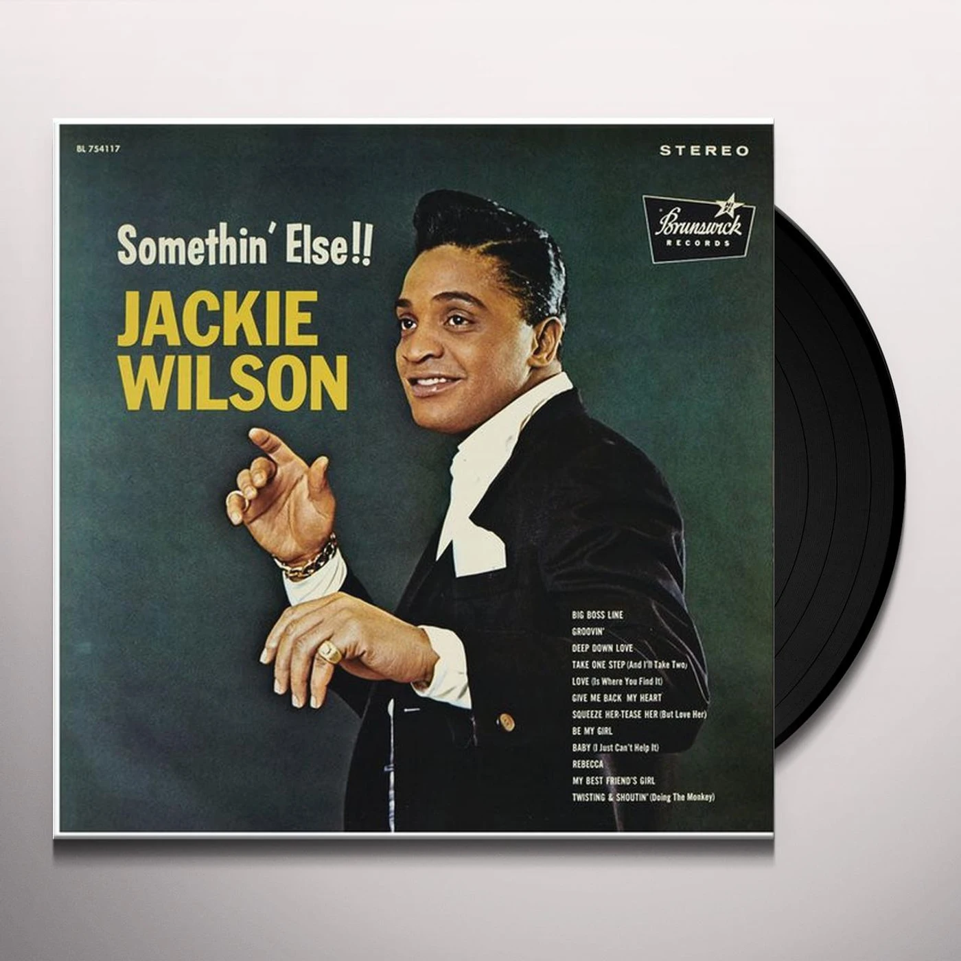 Jackie Wilson SOMETHIN ELSE!! Vinyl Record