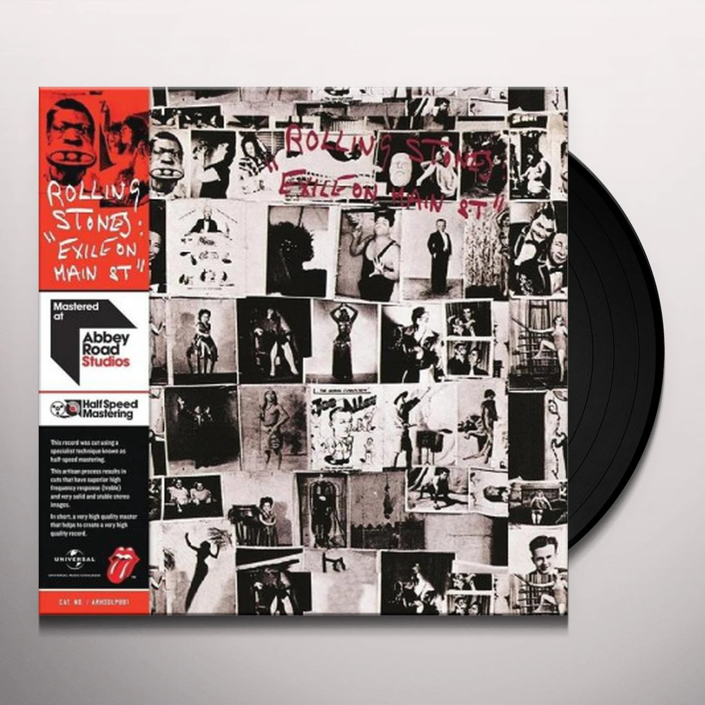 The Rolling Stones EXILE ON MAIN STREET Vinyl Record