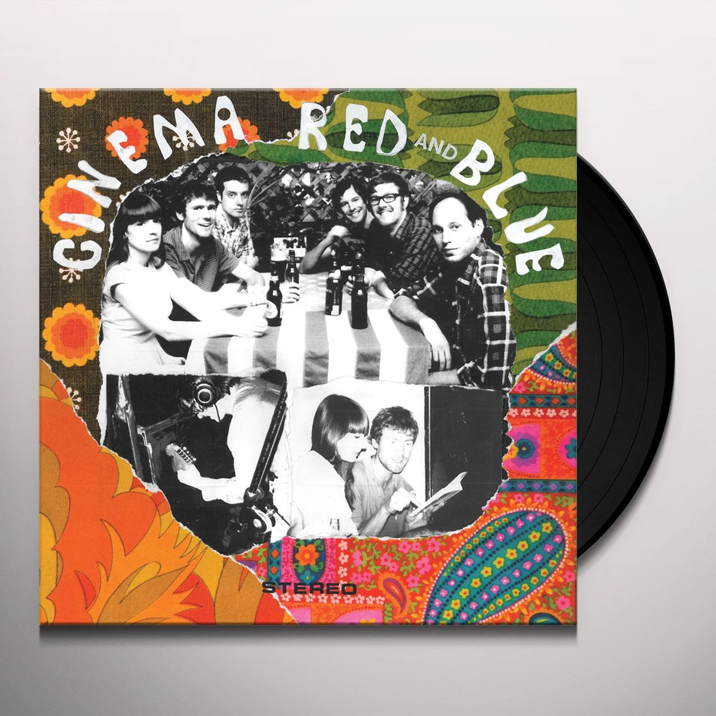 Cinema Red And Blue Vinyl Record