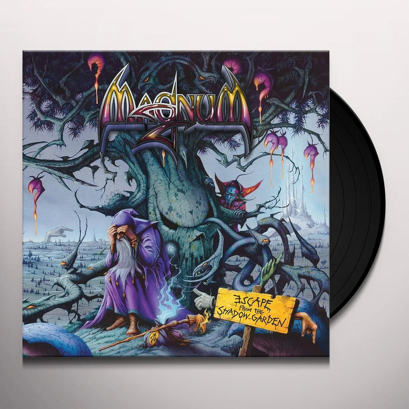 Magnum ESCAPE FROM THE SHADOW GARDEN (PURPLE VINYL/2LP/CD) Vinyl Record
