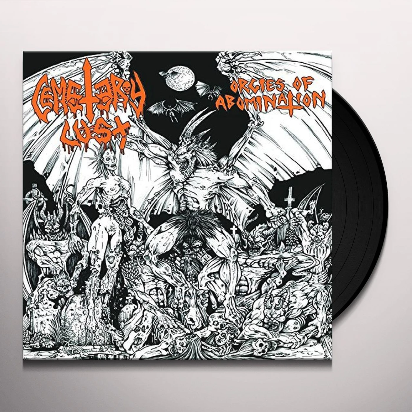 Cemetery Lust Orgies of Abomination Vinyl Record