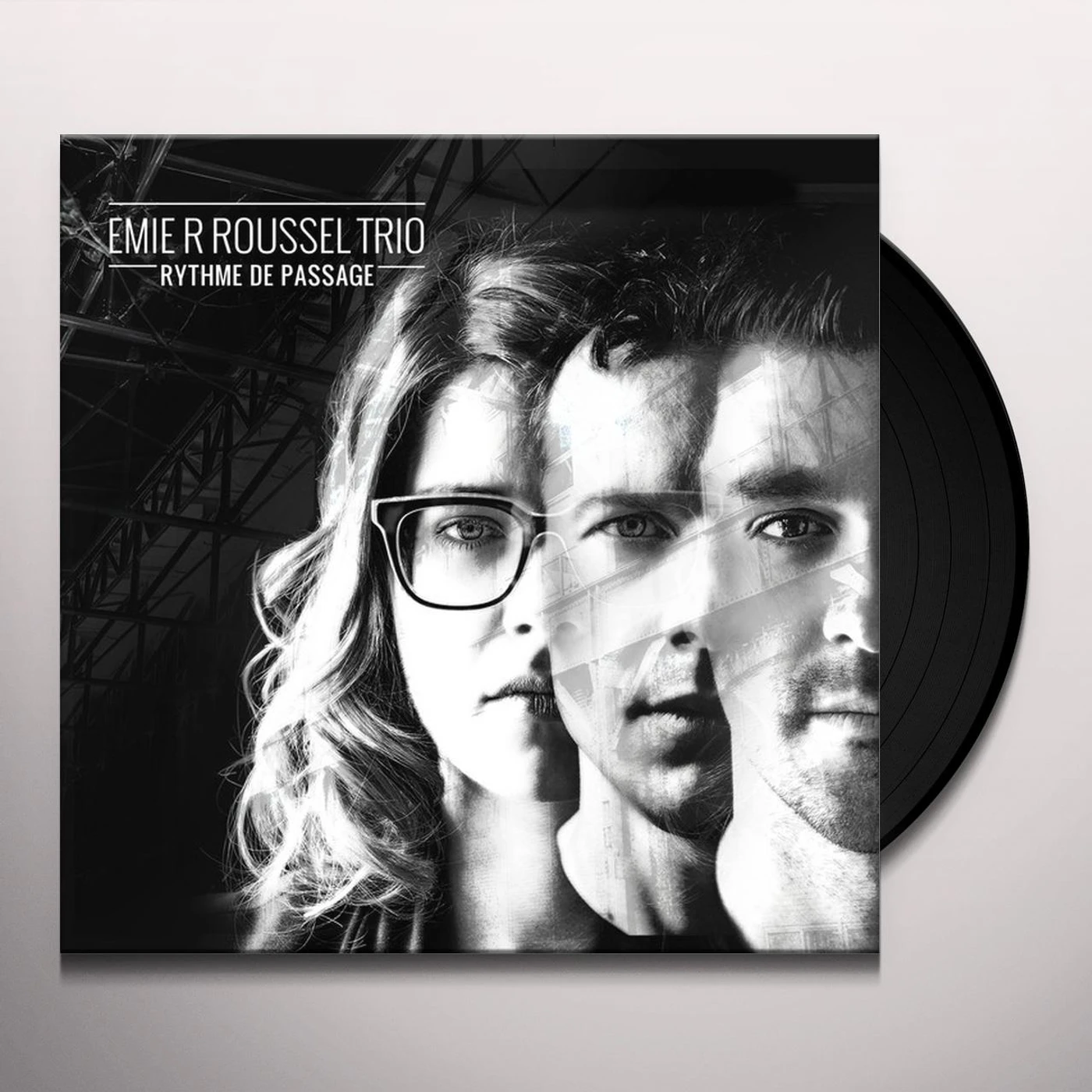 Emie R Roussel Trio Rythme de passage Vinyl Record