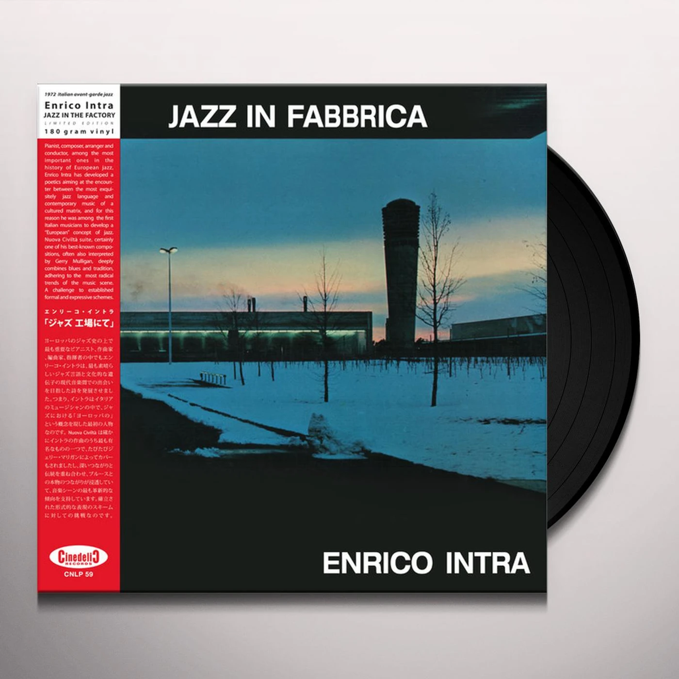 Enrico Intra Jazz in fabbrica Vinyl Record