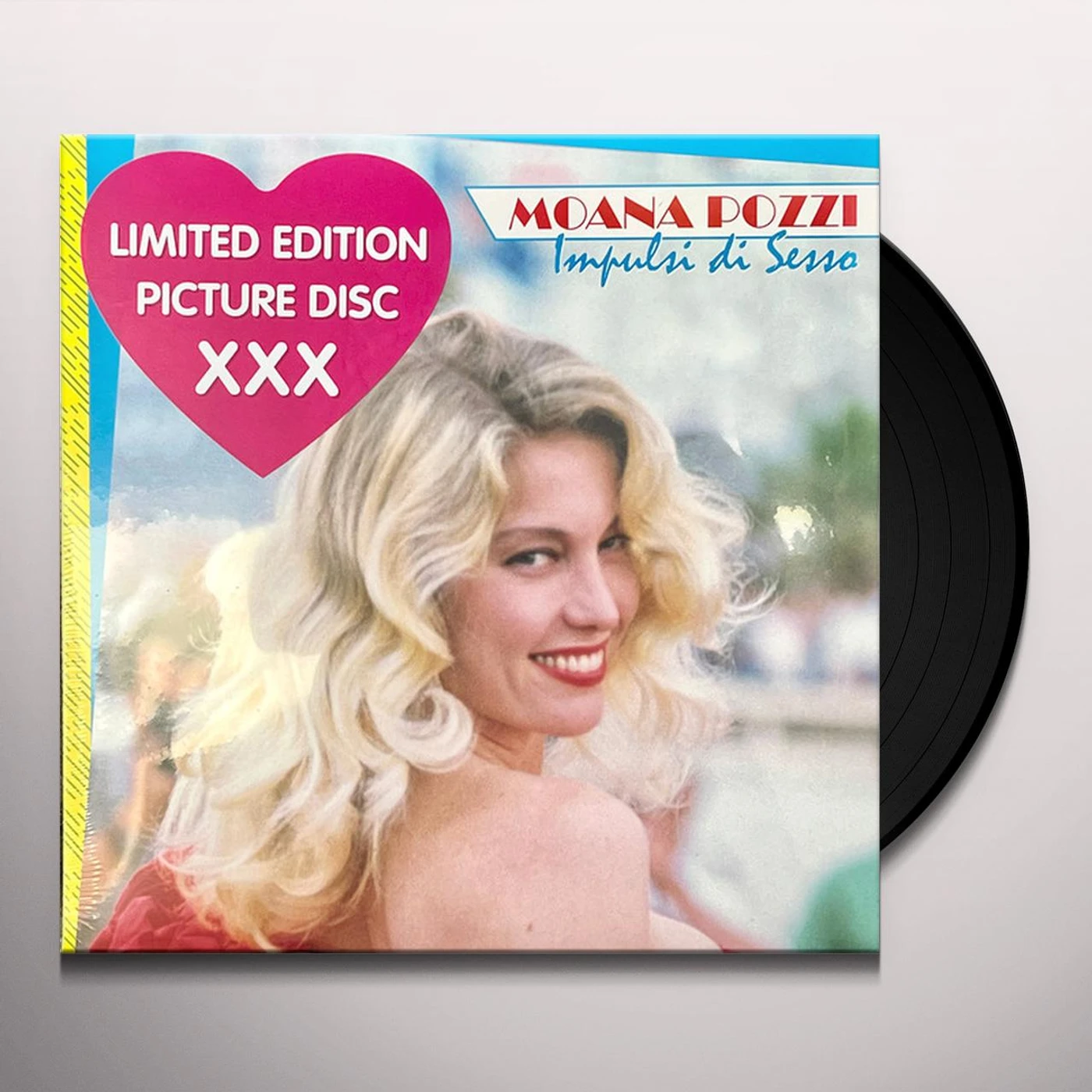 Moana Pozzi IMPULSI DI SESSO Vinyl Record