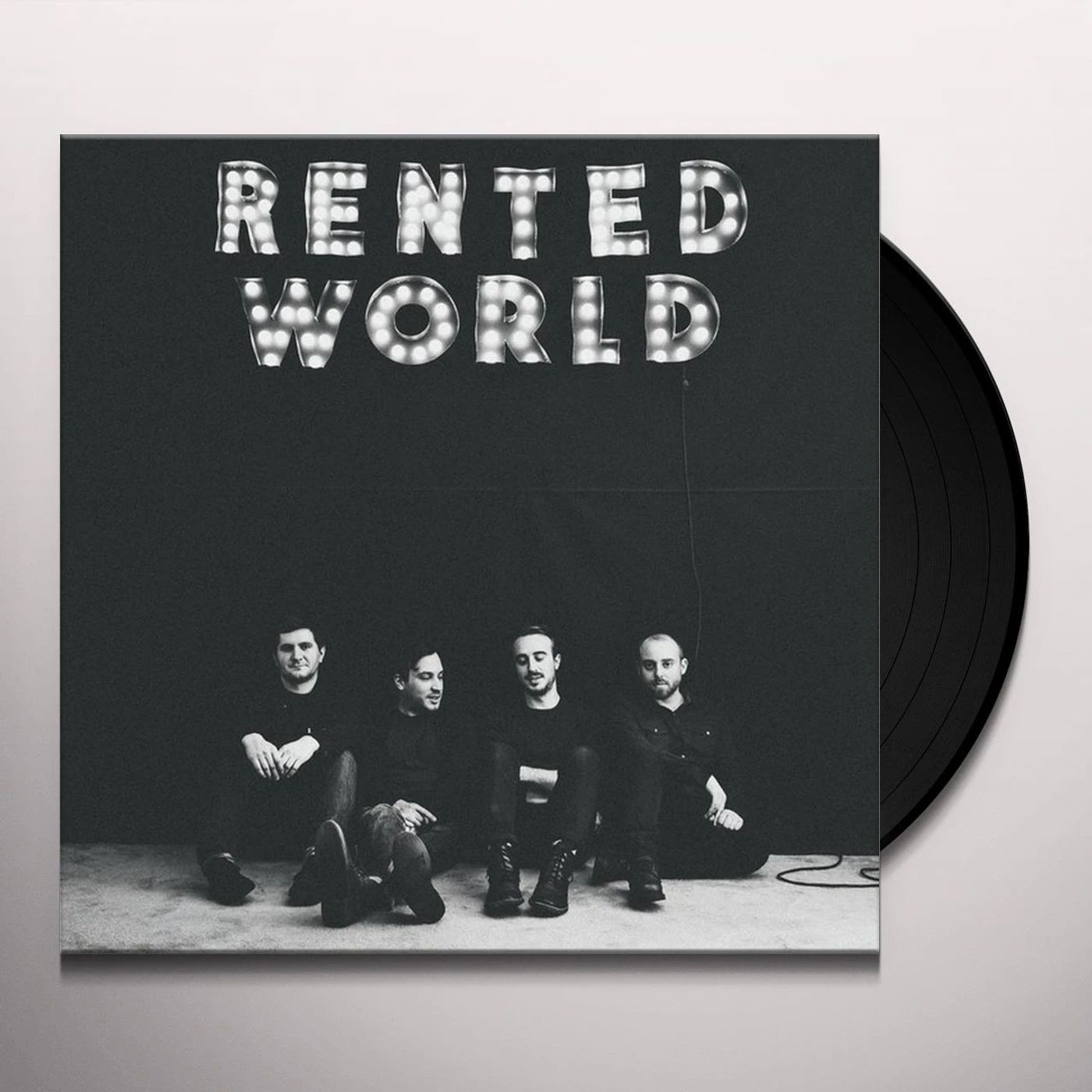 The Menzingers RENTED WORLD (GREY) Vinyl Record