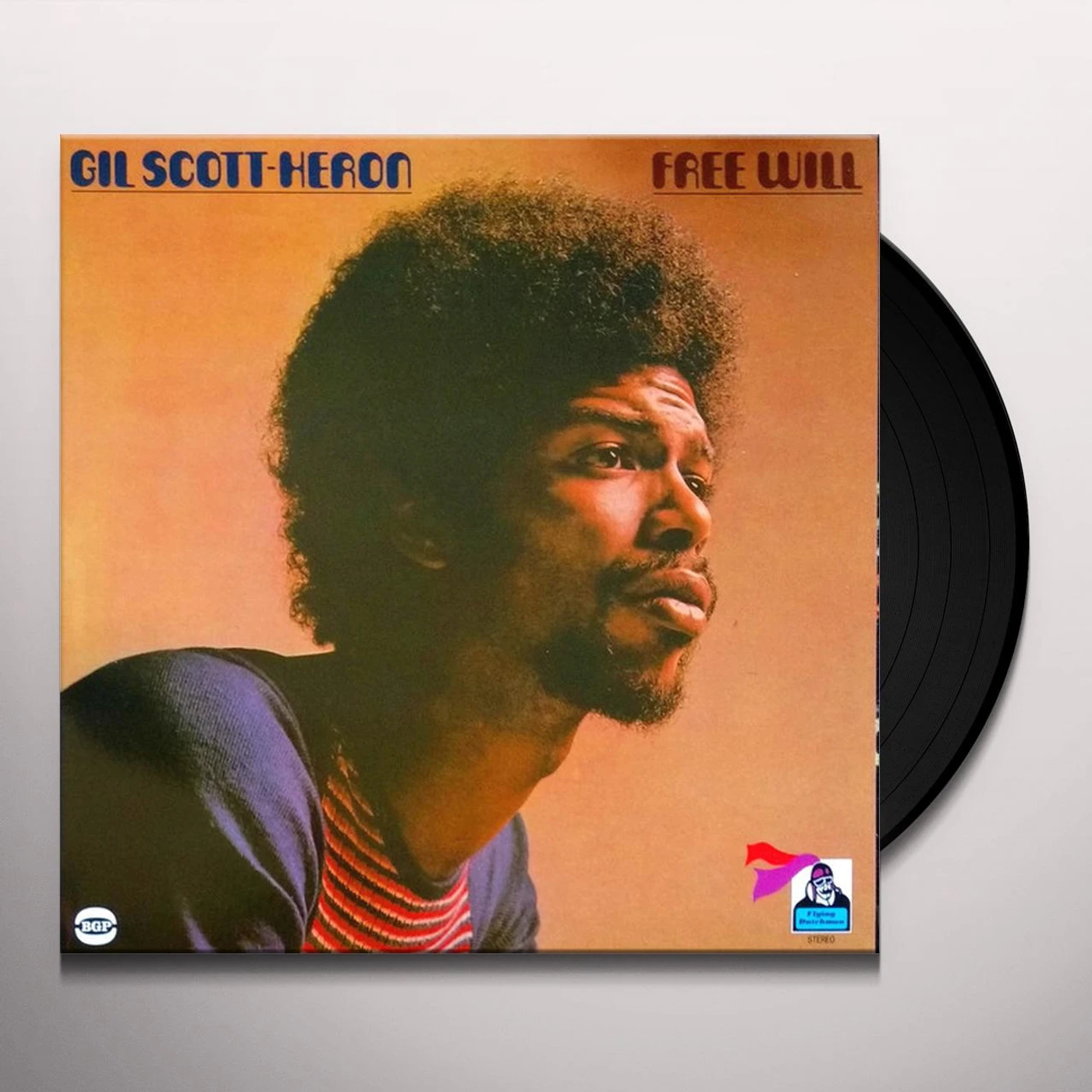 Gil Scott-Heron FREE WILL Vinyl Record