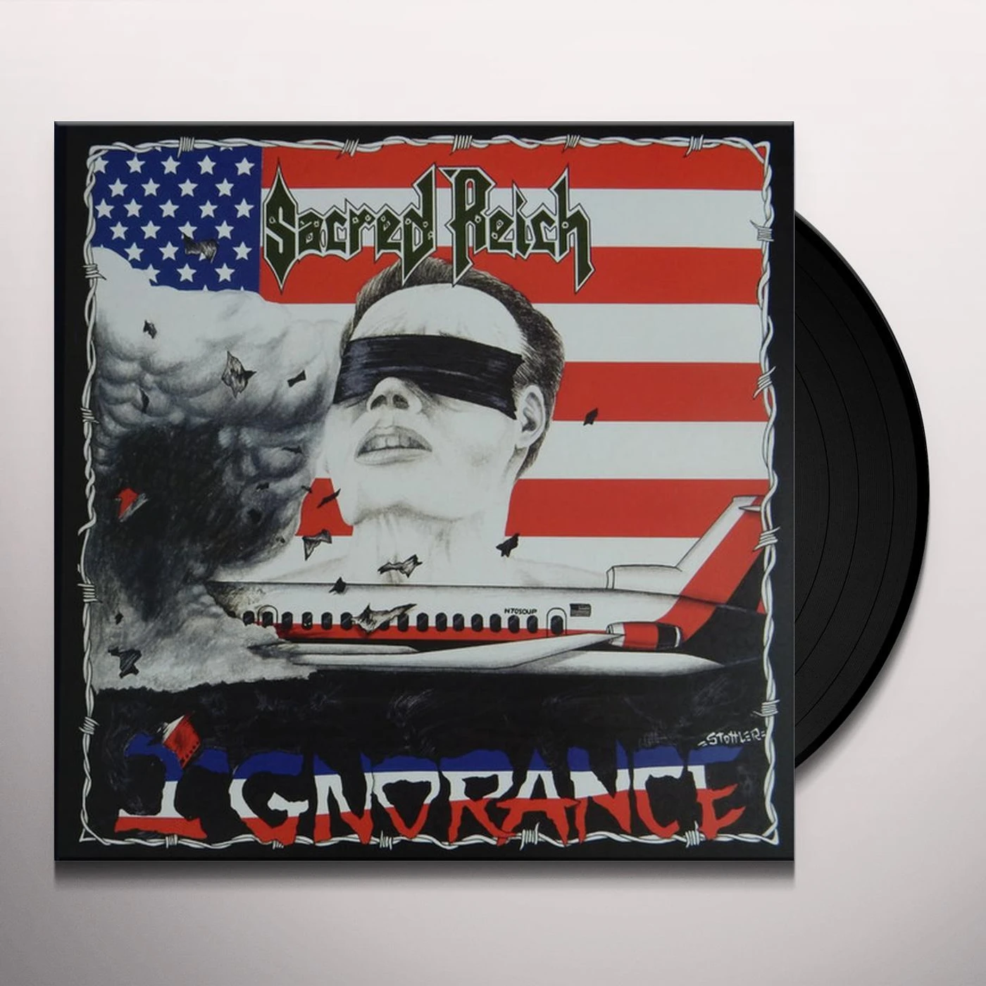 Sacred Reich IGNORANCE (RE-ISSUE) Vinyl Record
