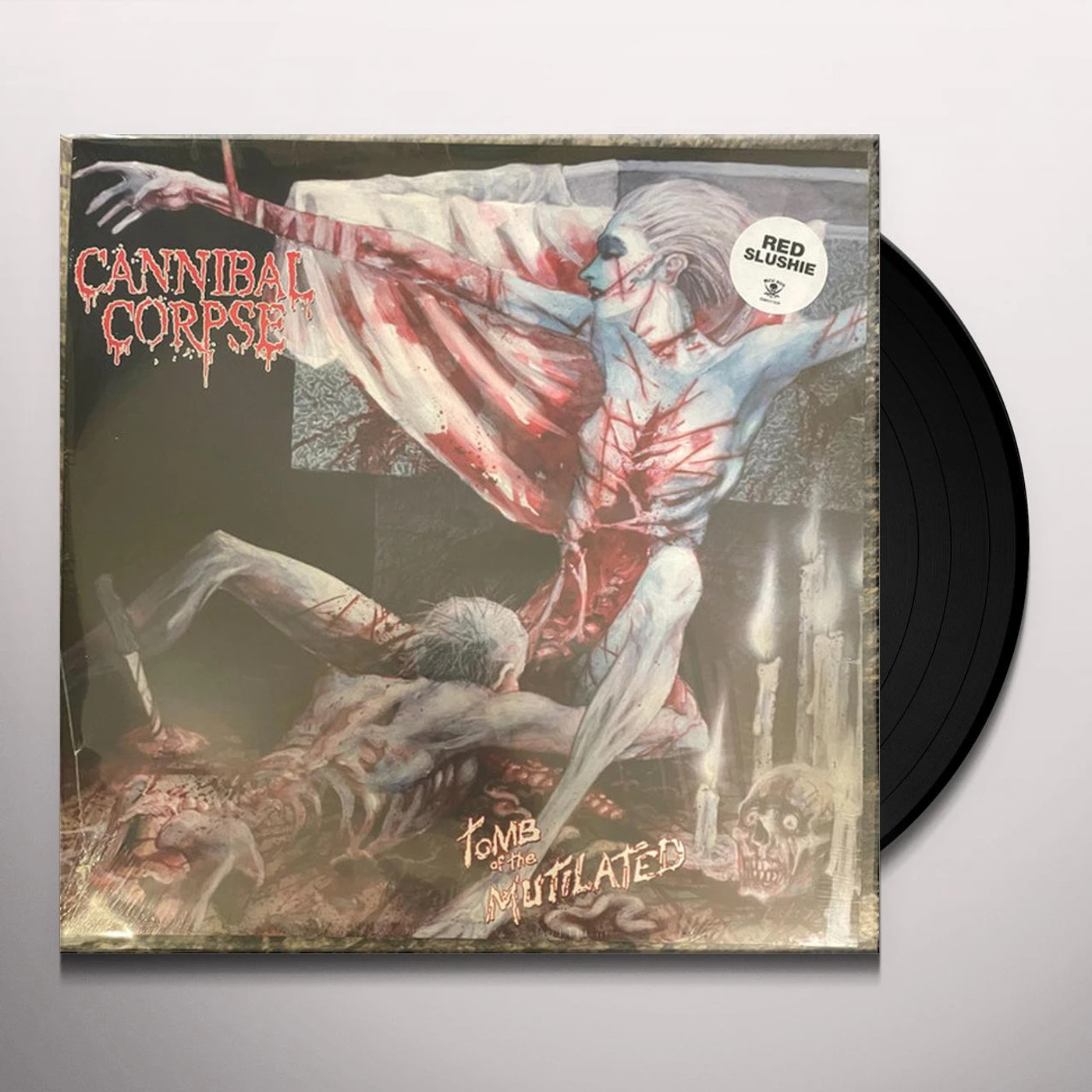 Cannibal Corpse TOMB OF THE MUTILATED (RED SLUSHIE VINYL) Vinyl Record