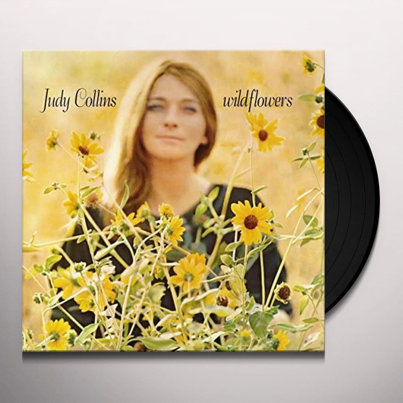 Judy Collins Wildflowers Vinyl Record - Mono