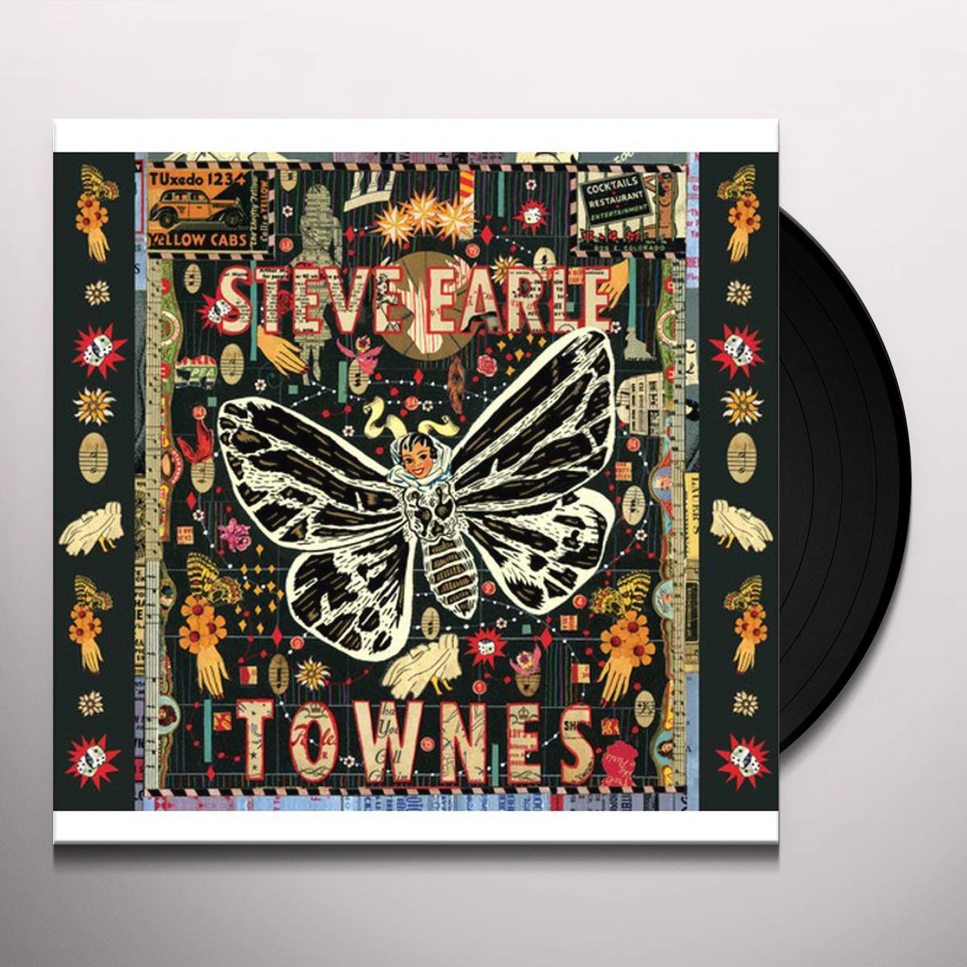 Steve Earle Townes Vinyl Record