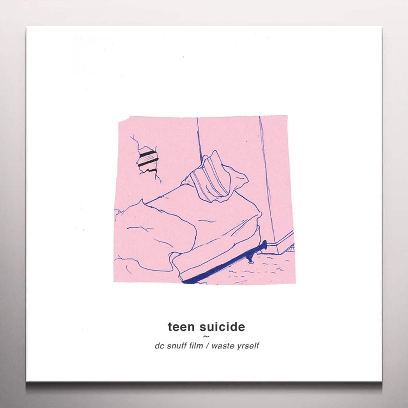Teen Suicide Dc Snuff Film / Waste Yrself Vinyl Record