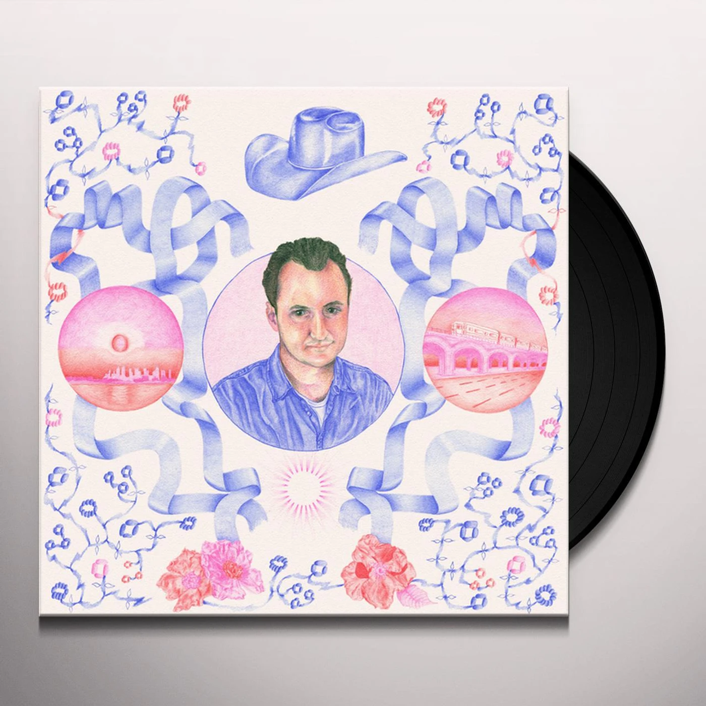 Dougie Poole FREELANCER'S BLUES Vinyl Record