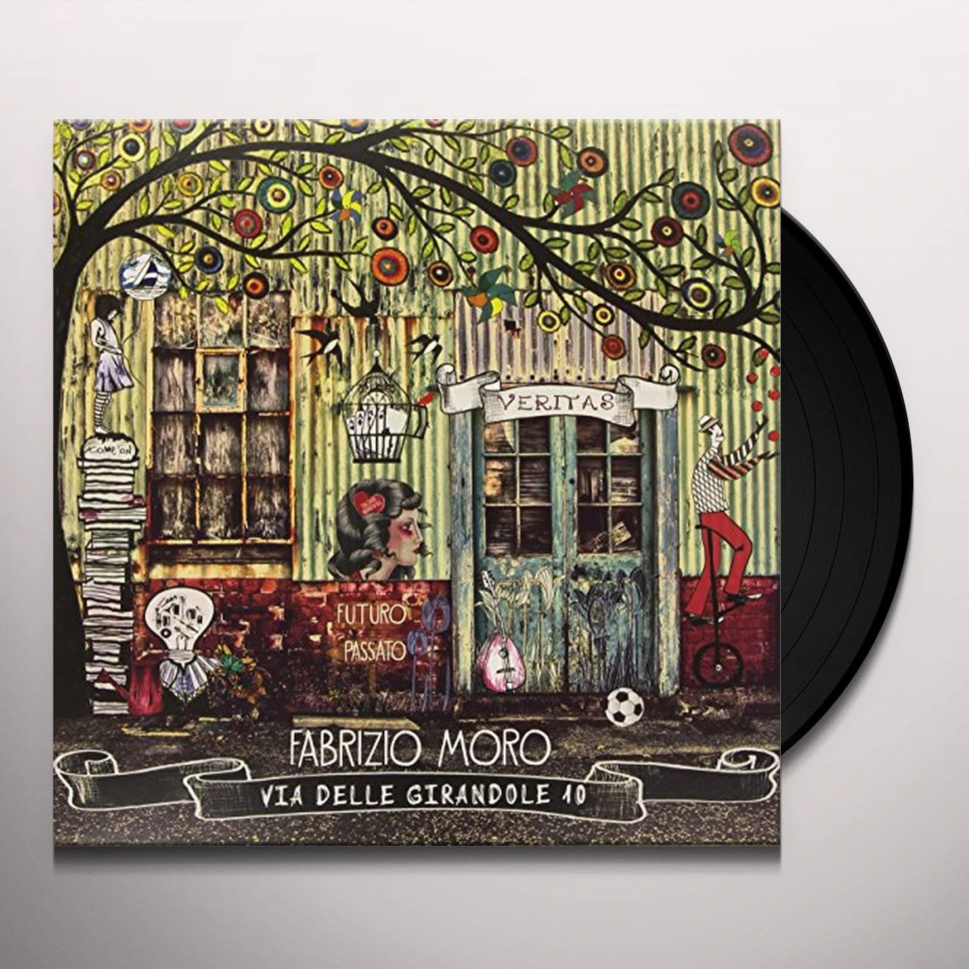 Fabrizio Moro Via delle Girandole 10 Vinyl Record