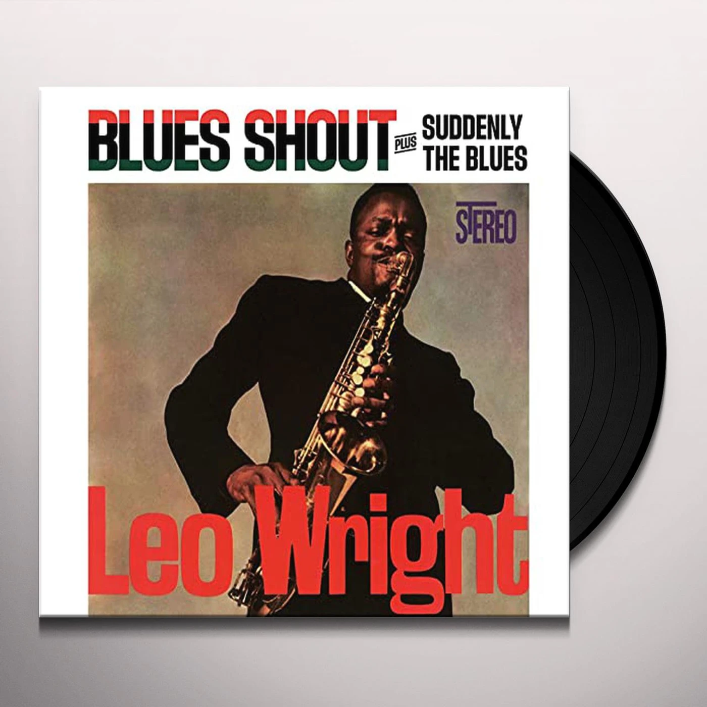 Leo Wright BLUES SHOUT Vinyl Record