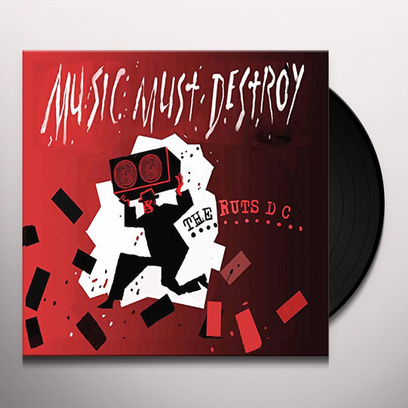 Ruts Dc MUSIC MUST DESTROY Vinyl Record