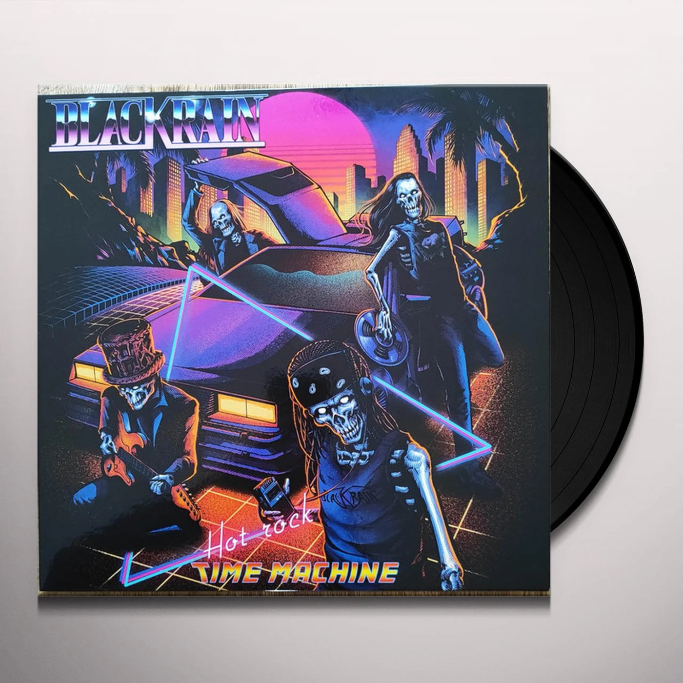 Blackrain HOT ROCK TIME MACHINE Vinyl Record