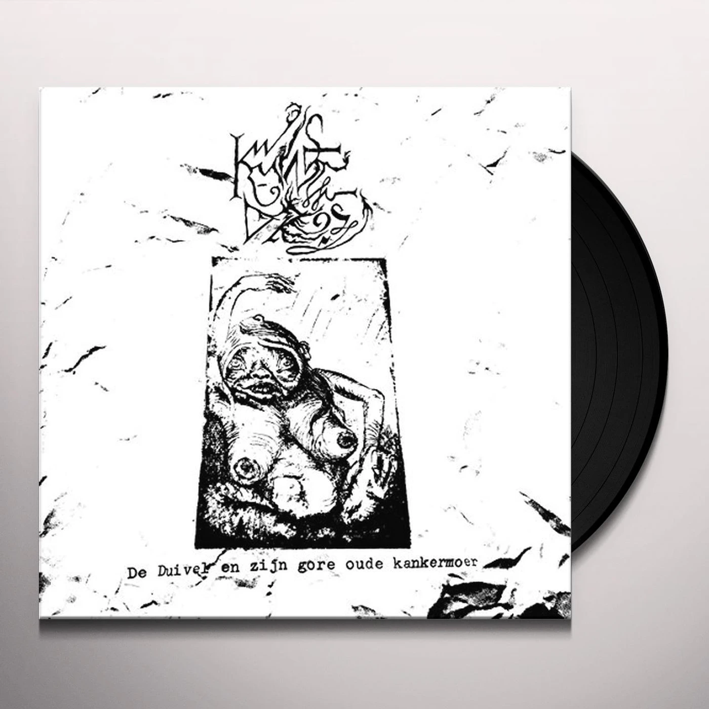 Kwade Droes DE DUIVEL EN ZIJN GORE OUDE KRANKEMOER Vinyl Record