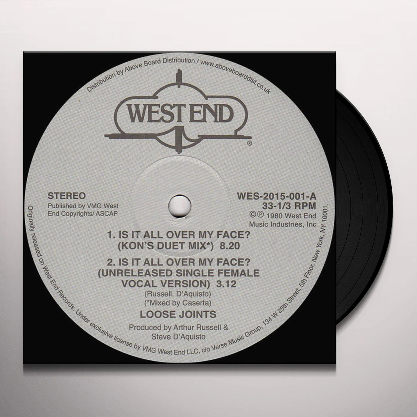 Loose Joints Is It All Over My Face? Vinyl Record