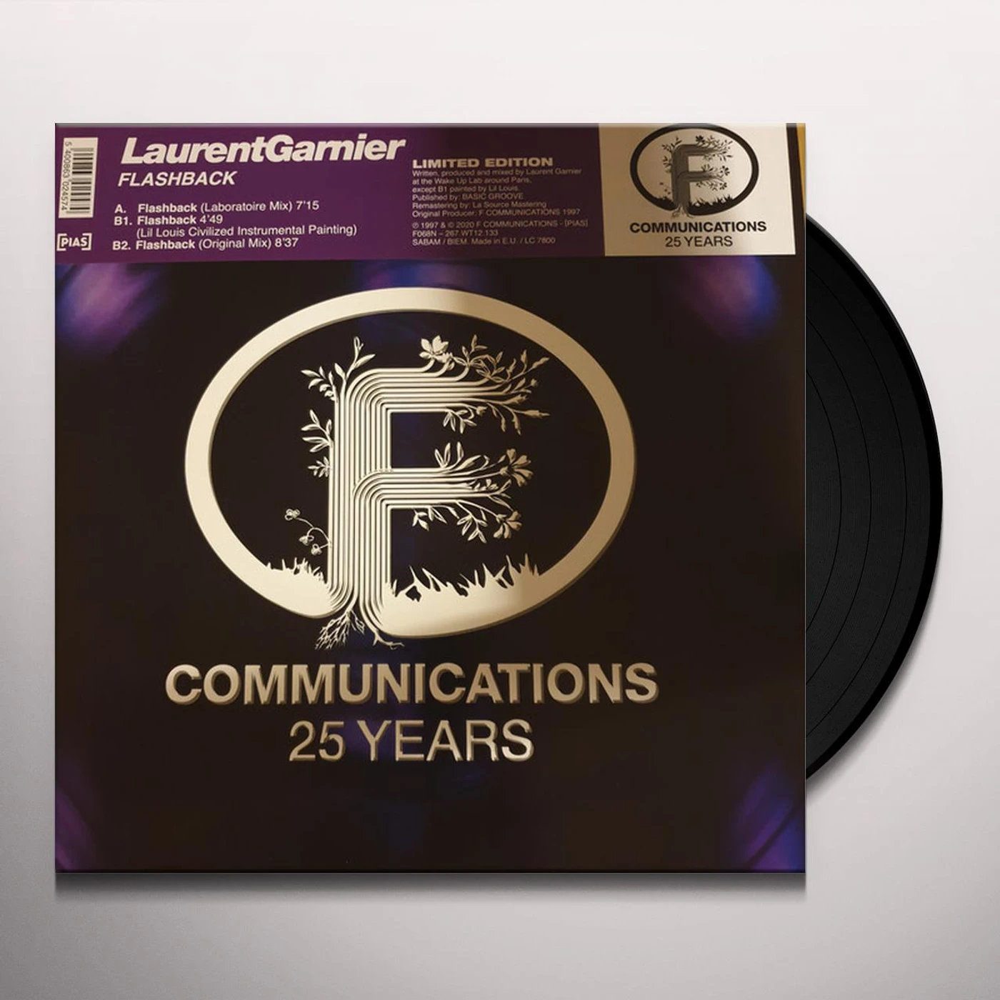 Laurent Garnier Flashback Vinyl Record