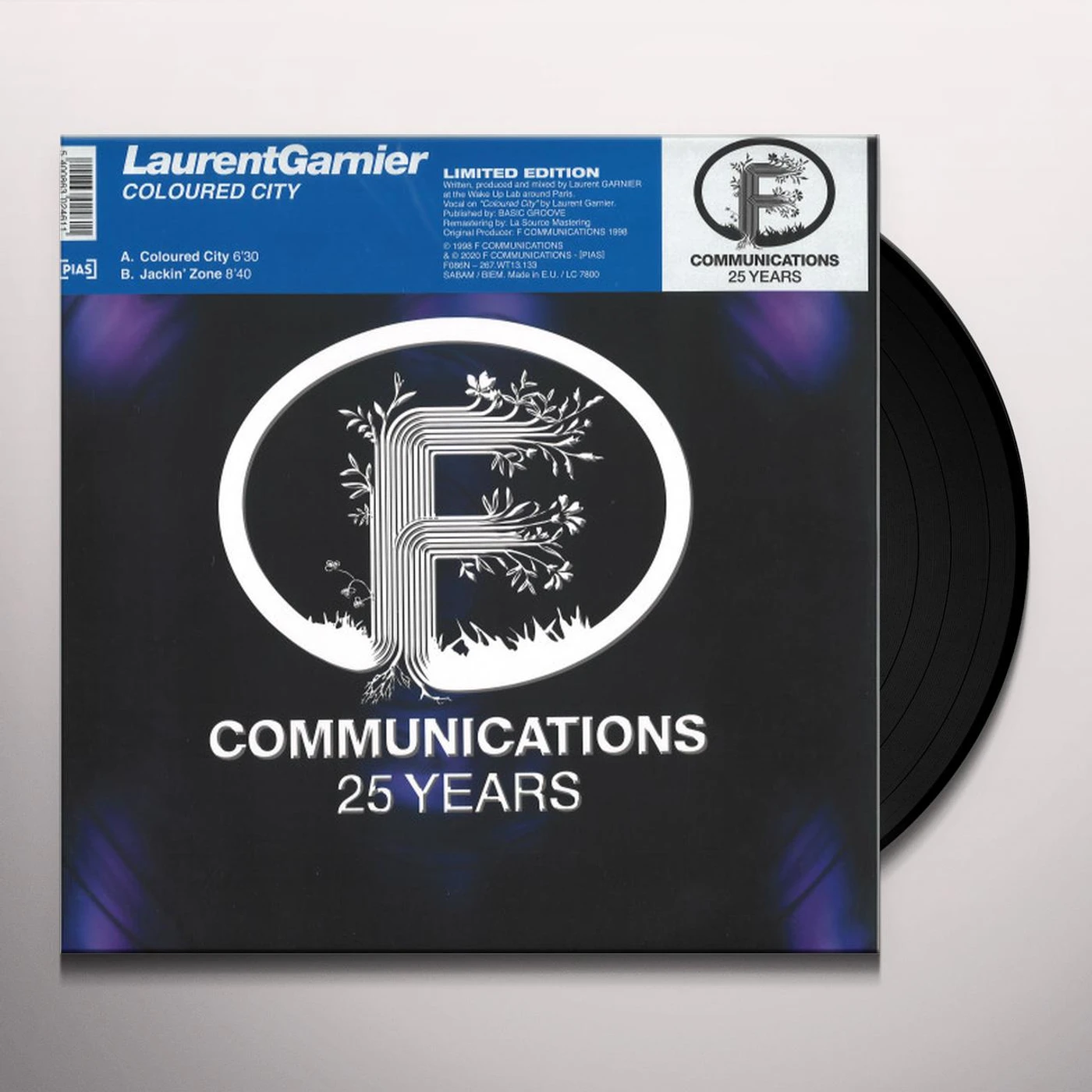 Laurent Garnier Coloured City Vinyl Record