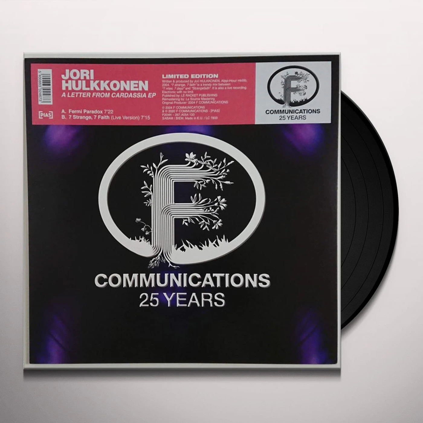 Jori Hulkkonen LETTER FROM CARDASSIA Vinyl Record