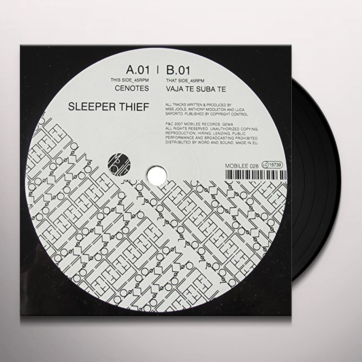 Sleeper Thief Cenotes Vinyl Record