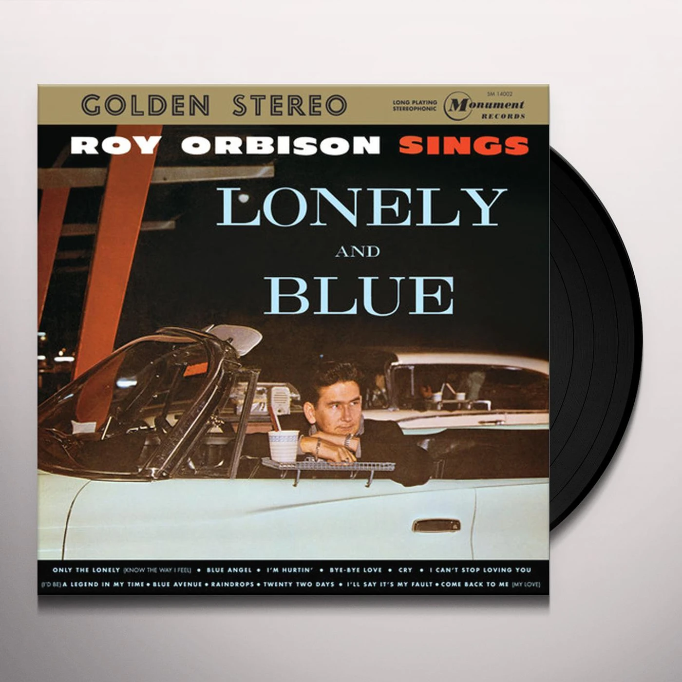 Roy Orbison Sings Lonely And Blue Vinyl Record