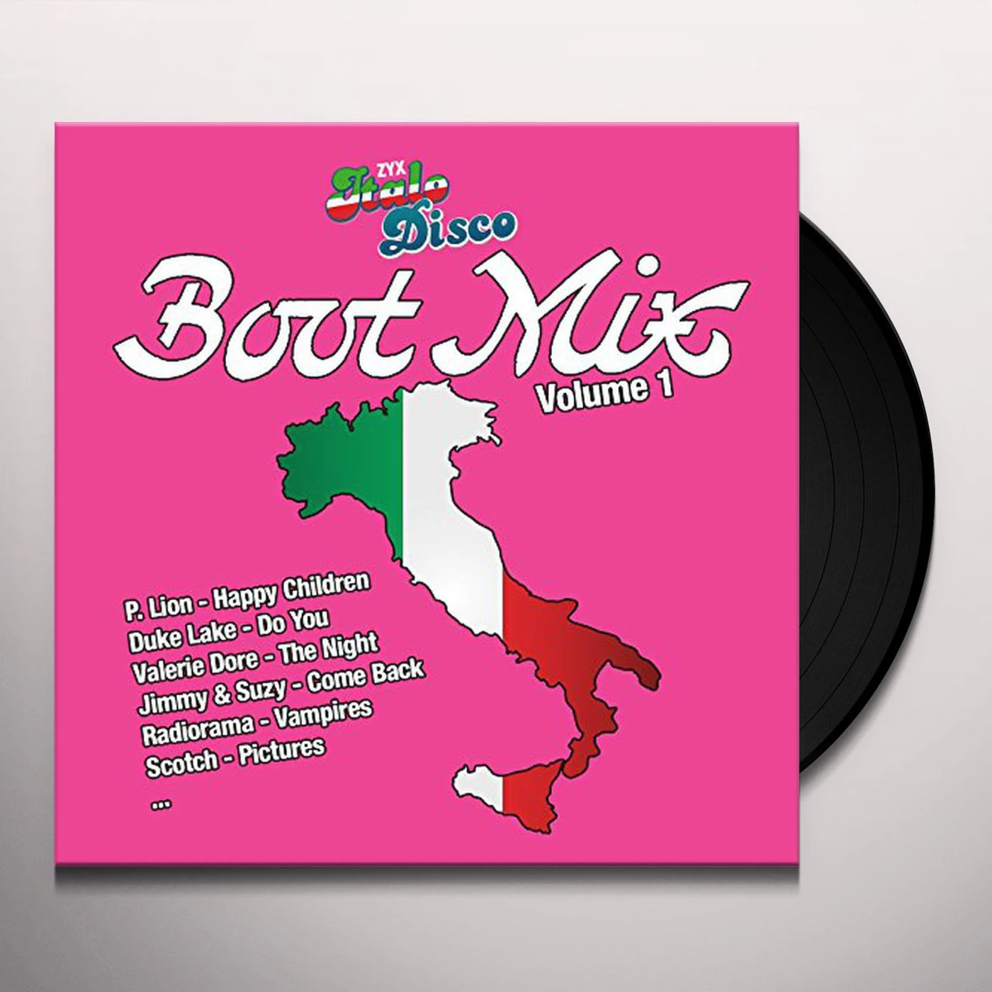ZYX ITALO DISCO BOOT MIX 1 / VARIOUS Vinyl Record