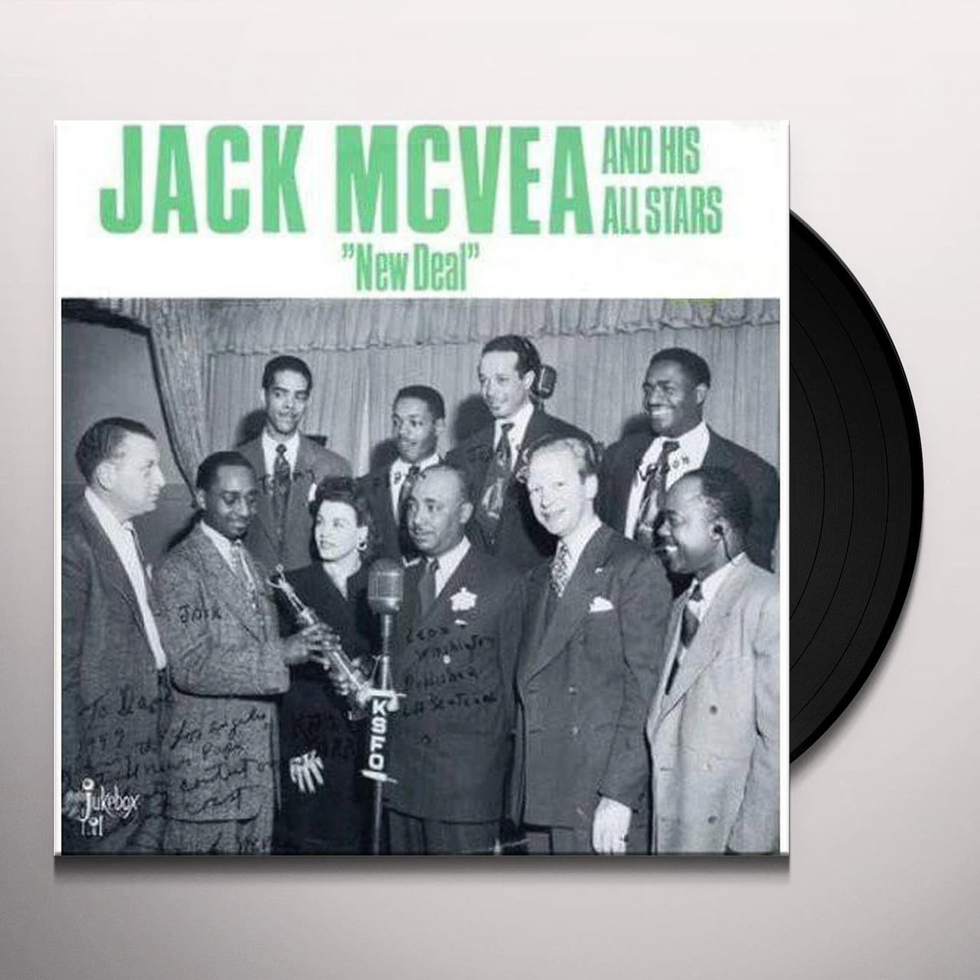 Jack McVea New Deal 1944-48 Vinyl Record