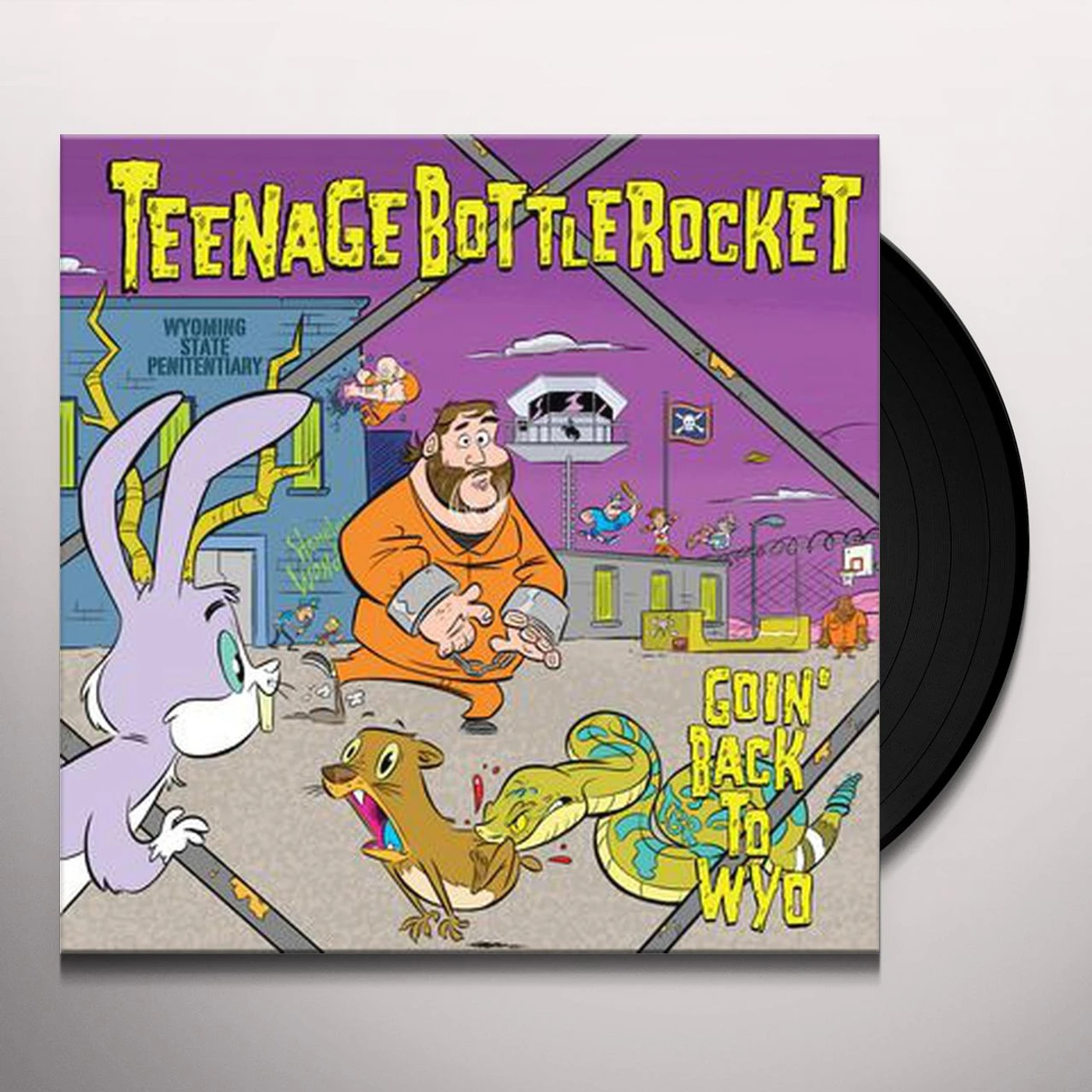 Teenage Bottlerocket GOIN BACK TO WYO Vinyl Record
