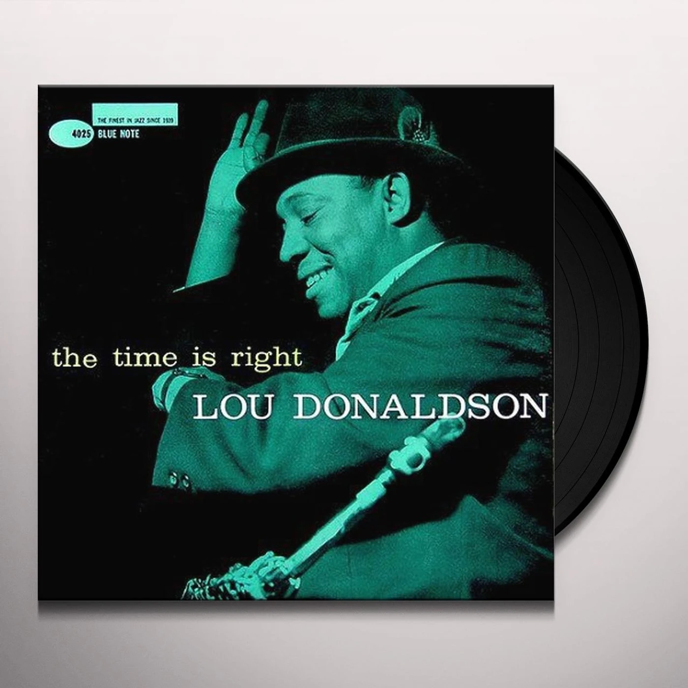 Lou Donaldson TIME IS RIGHT Vinyl Record