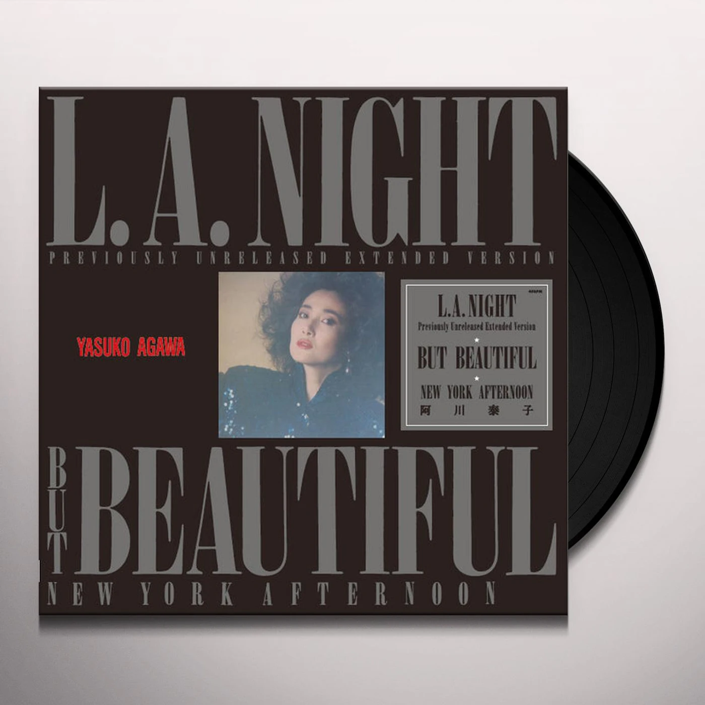 Yasuko Agawa L.A. NIGHT (CLEAR VINYL) Vinyl Record