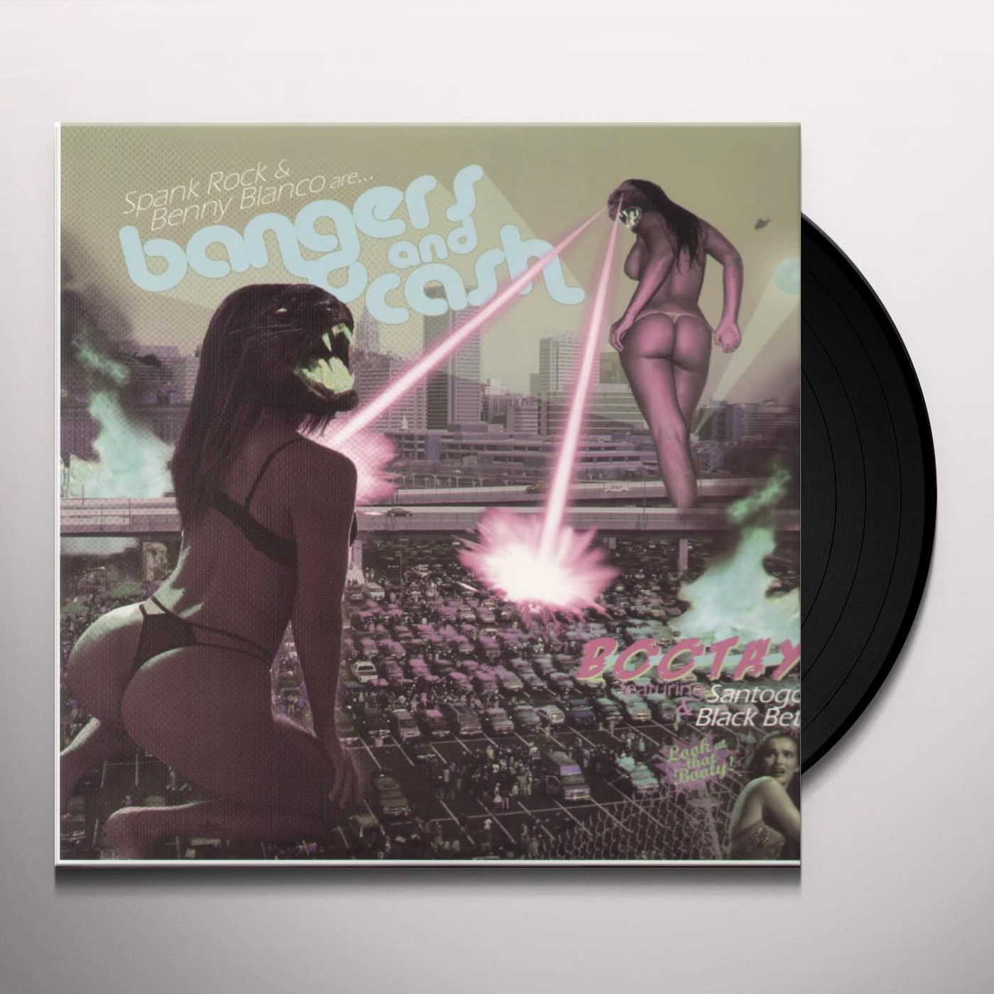 Spank Rock and Benny Blanco are...Bangers & Cash BOOTAY Vinyl Record