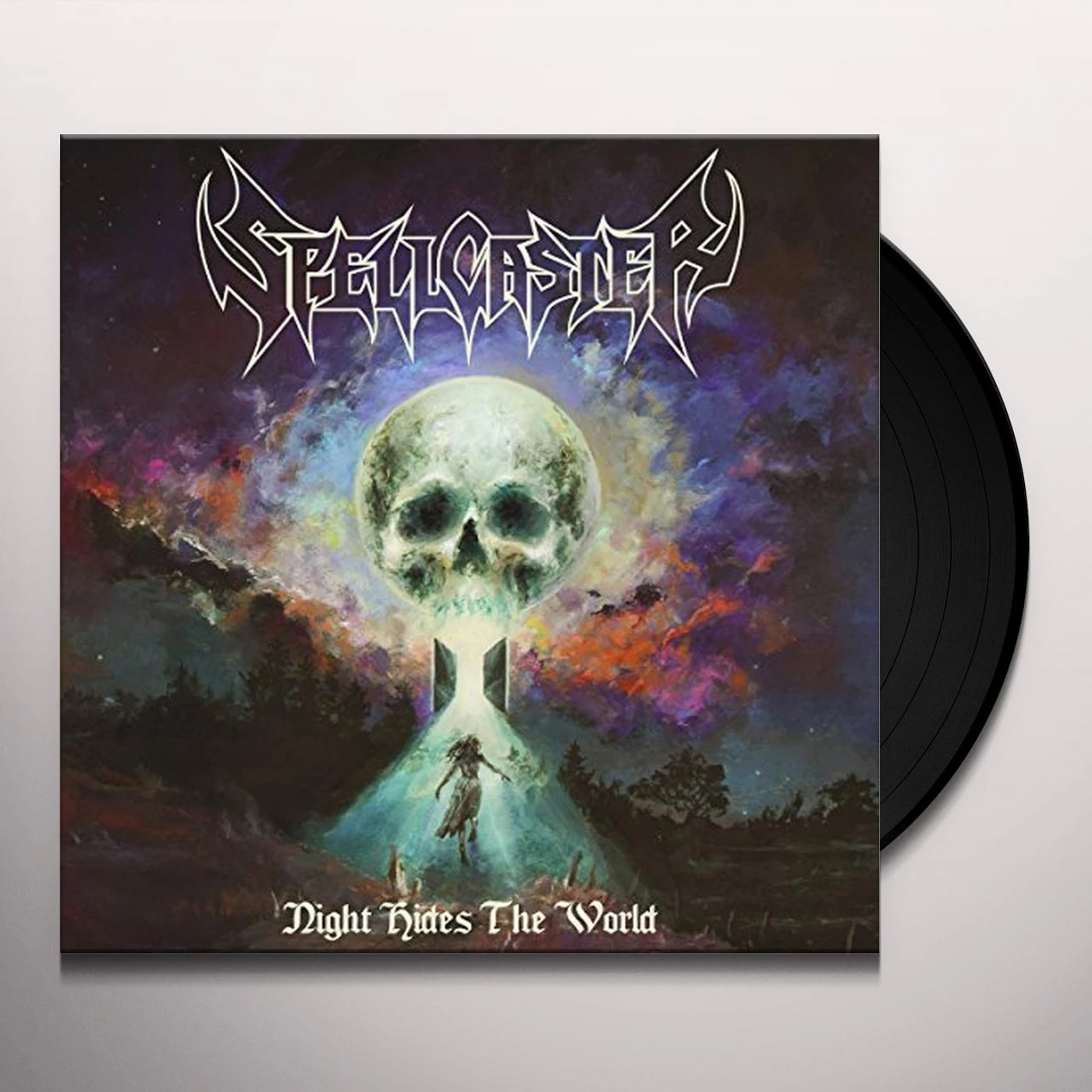 Spellcaster Night Hides The World Vinyl Record