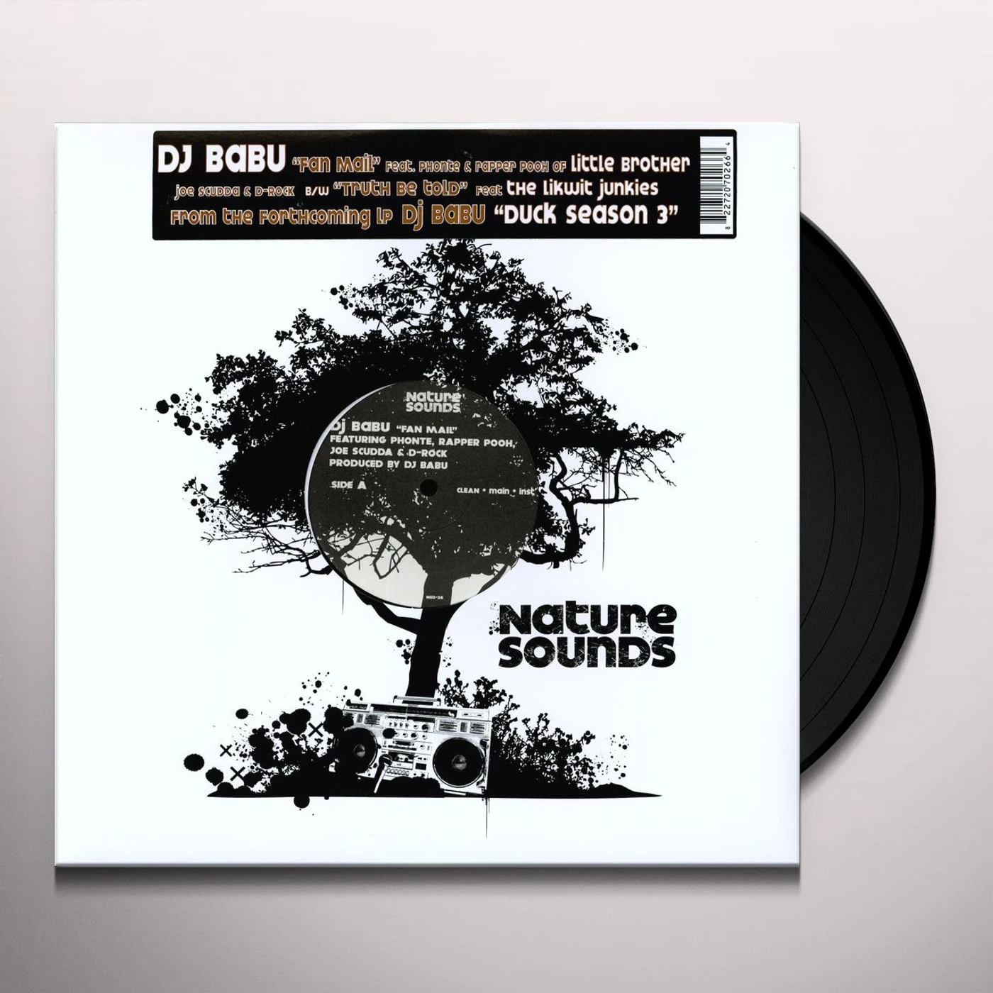 DJ Babu FAN MAIL / TRUTH BE TOLD Vinyl Record