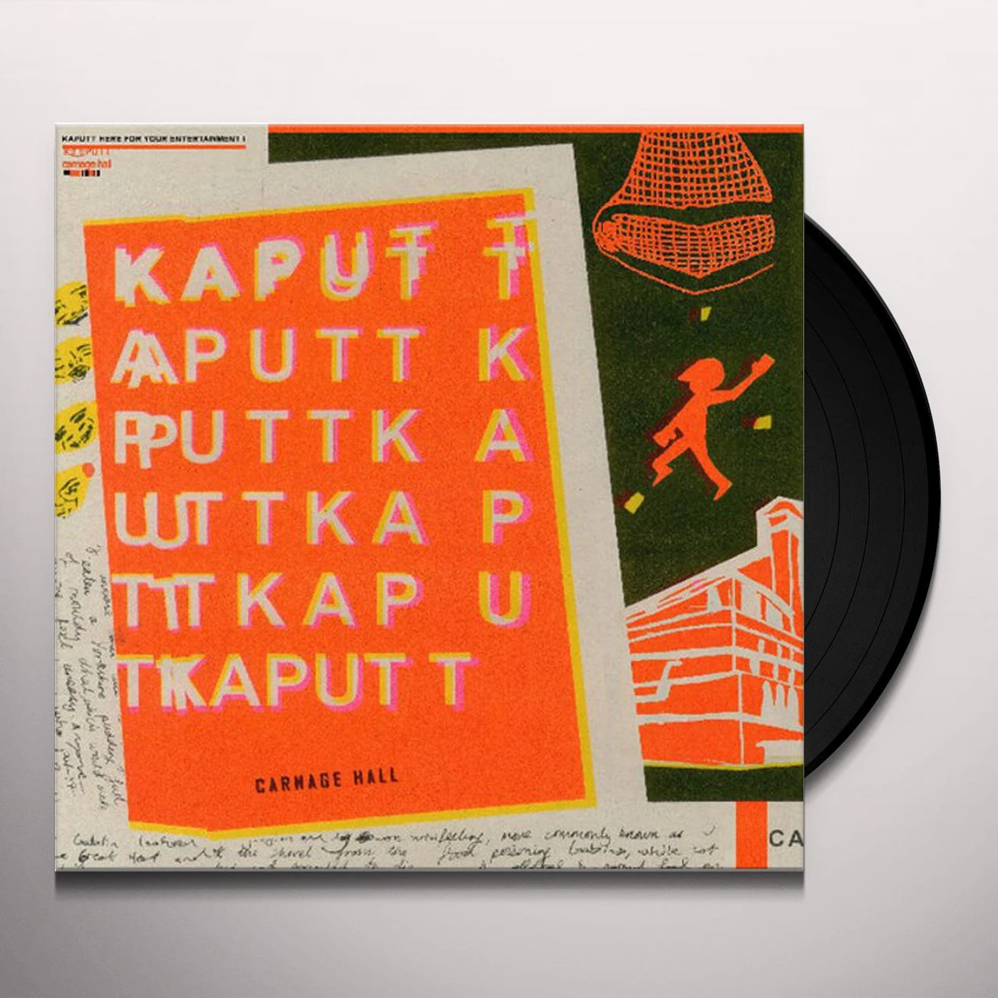 Kaputt CARNAGE HALL Vinyl Record