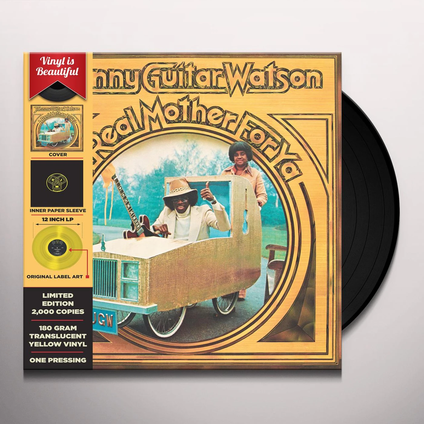 Johnny "Guitar" Watson REAL MOTHER FOR YA Vinyl Record