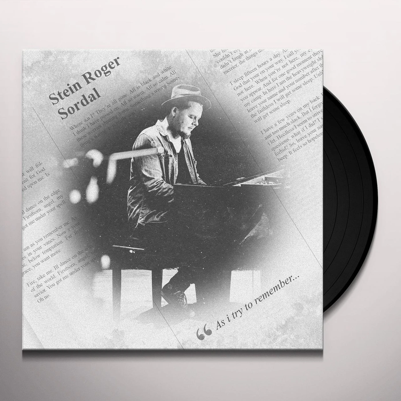 Stein Roger Sordal AS I TRY TO REMEMBER Vinyl Record